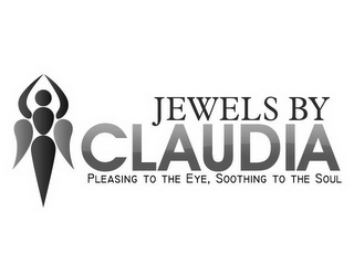 JEWELS BY CLAUDIA PLEASING TO EYE, SOOTHING TO THE SOUL logo
