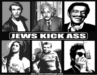 JEWS KICK ASS logo