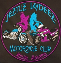 JEZTUZ LAYDEEZ MOTORCYCLE CLUB MOBILE, ALABAMA logo