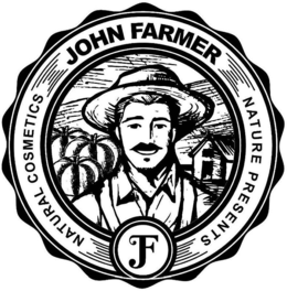 JF JOHN FARMER NATURE PRESENTS NATURAL COSMETICS logo