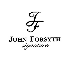 JF JOHN FORSYTH SIGNATURE logo