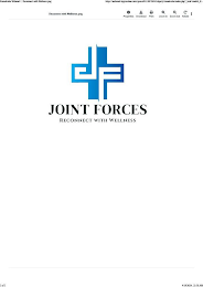 JF JOINT FORCES RECONNECT WITH WELLNESS logo