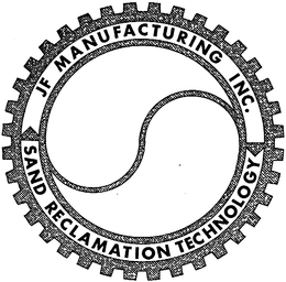 J.F. MANUFACTURING INC. SAND RECLAMATION TECHNOLOGY logo