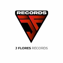 JF RECORDS J FLORES RECORDS logo
