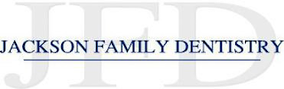 JFD JACKSON FAMILY DENTISTRY logo