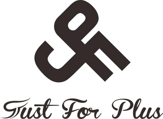 JFP JUST FOR PLUS logo