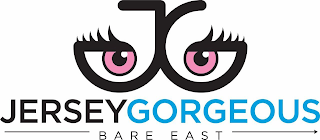 JG JERSEY GORGEOUS BARE EAST logo
