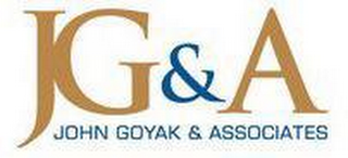 JG&A JOHN GOYAK & ASSOCIATES logo