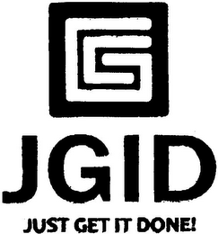 JGID JUST GET IT DONE! logo