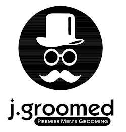 J.GROOMED PREMIER MEN'S GROOMING logo