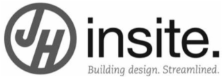 JH INSITE. BUILDING DESIGN. STREAMLINED. logo
