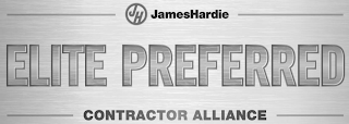 JH JAMESHARDIE ELITE PREFERRED CONTRACTOR ALLIANCE logo
