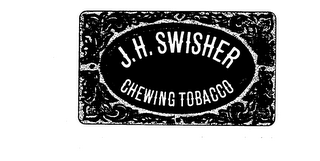 J.H. SWISHER CHEWING TOBACCO logo