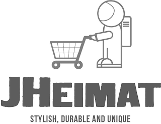 JHEIMAT STYLISH, DURABLE AND UNIQUE logo