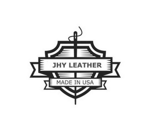 JHY LEATHER MADE IN USA logo