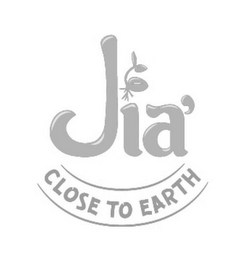 JIA' CLOSE TO THE EARTH logo