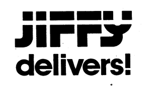 JIFFY DELIVERS! logo