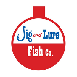 JIG AND LURE FISH CO. logo