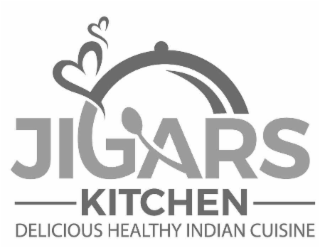 JIGARS KITCHEN DELICIOUS HEALTHY INDIAN CUISINE logo