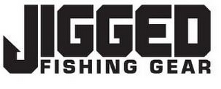 JIGGED FISHING GEAR logo