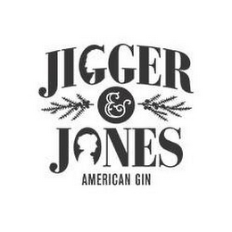 JIGGER & JONES AMERICAN GIN logo