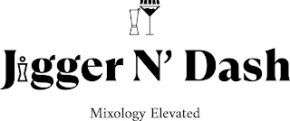 JIGGER N' DASH MIXOLOGY ELEVATED logo
