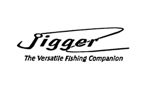 JIGGER THE VERSATILE FISHING COMPANION logo