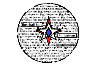JIGGYLOWGO.COM BASEBALL HATS PIN BUTTONS logo