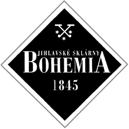 JIHLAVSKÉ SKLÁRNY BOHEMIA 1845 logo