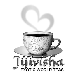 JIJIVISHA EXOTIC WORLD TEAS logo
