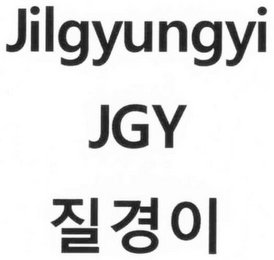 JILGYUNGYI JGY logo