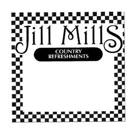 JILL MILLS COUNTRY REFRESHMENTS logo