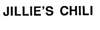 JILLIE'S CHILI logo