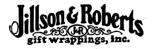 JILLSON & ROBERTS GIFT WRAPPINGS, INC. J & R logo