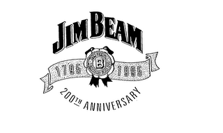 JIM BEAM 1795 1995 BEAM FORMULA A STANDARD SINCE 1795 200TH ANNIVERSARY logo