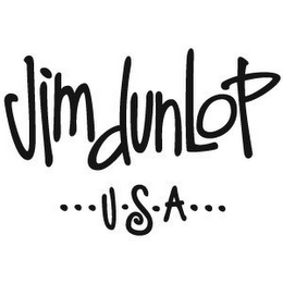 JIM DUNLOP ...U.S.A... logo
