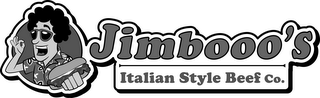 JIMBOOO'S CHICAGO STYLE ITALIAN BEEF CO. logo