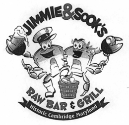 JIMMIE & SOOK'S RAW BAR & GRILL HISTORIC CAMBRIDGE MARYLAND logo