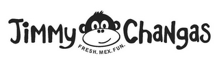 JIMMY CHANGAS FRESH. MEX. FUN. logo