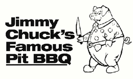 JIMMY CHUCK'S FAMOUS PIT BBQ logo