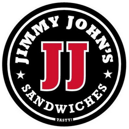 JIMMY JOHN'S JJ SANDWICHES TASTY! logo