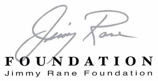 JIMMY RANE FOUNDATION JIMMY RANE FOUNDATION logo