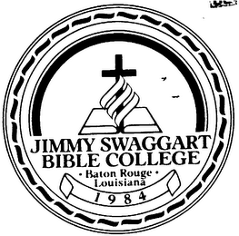 JIMMY SWAGGART BIBLE COLLEGE . LOUISIANA 1984 logo