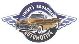 JIMMY'S BROADWAY AUTOMOTIVE EST 1956 logo