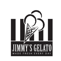 JIMMY'S GELATO MADE FRESH EVERY DAY logo
