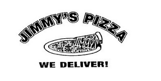 JIMMY'S PIZZA WE DELIVER! logo