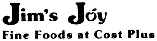 JIM'S JOY FINE FOODS AT COST PLUS logo