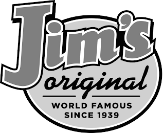 JIM'S ORIGINAL WORLD FAMOUS SINCE 1939 logo