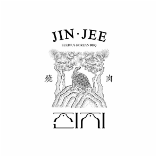 JIN • JEE SERIOUS KOREAN BBQ logo