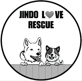 JINDO LOVE RESCUE logo